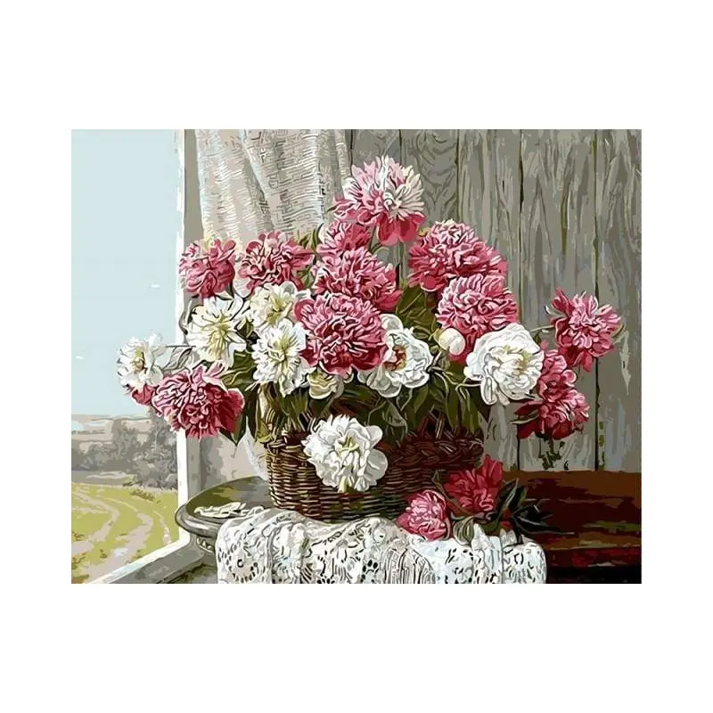 Pink & White Peonies