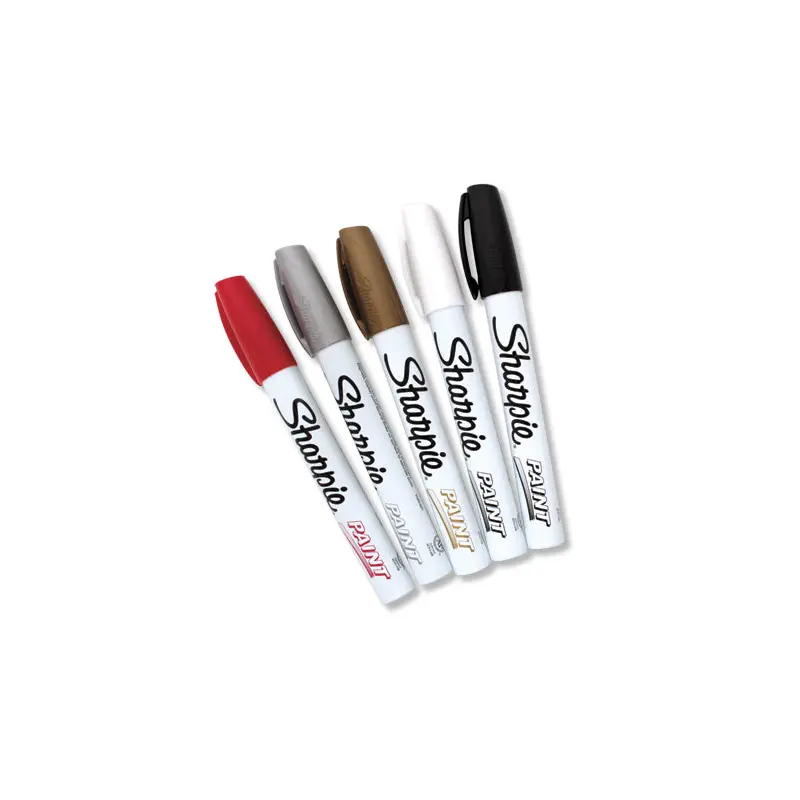Set of 5 Basic Sharpie Paint Markers