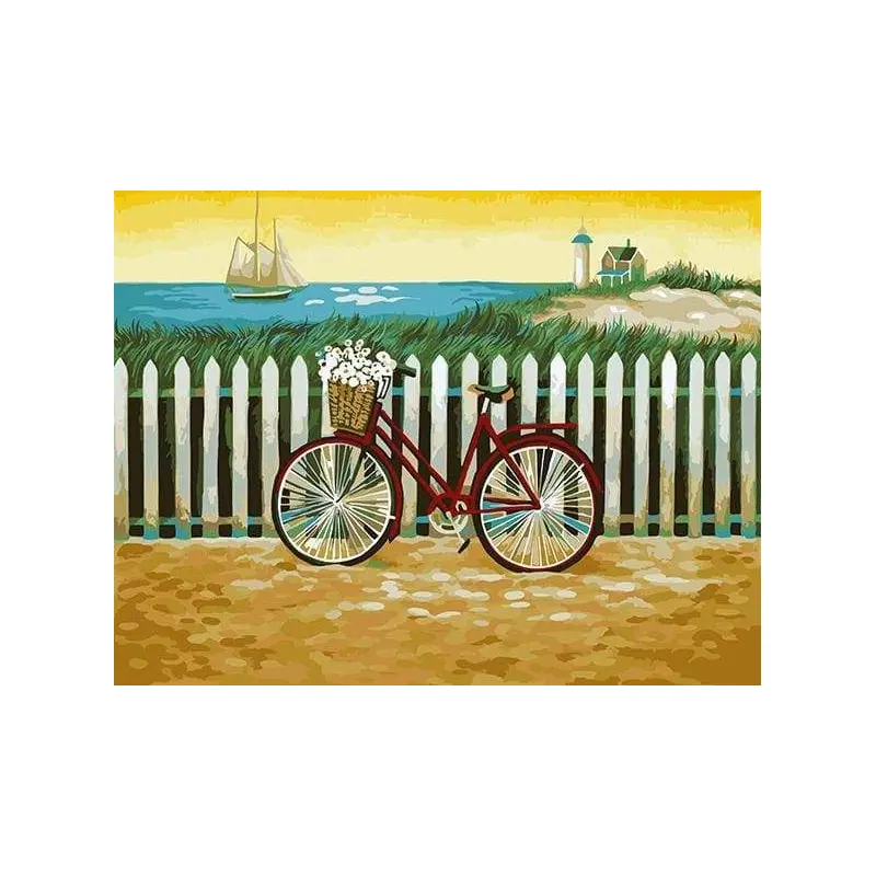 Bicycle near the Sea