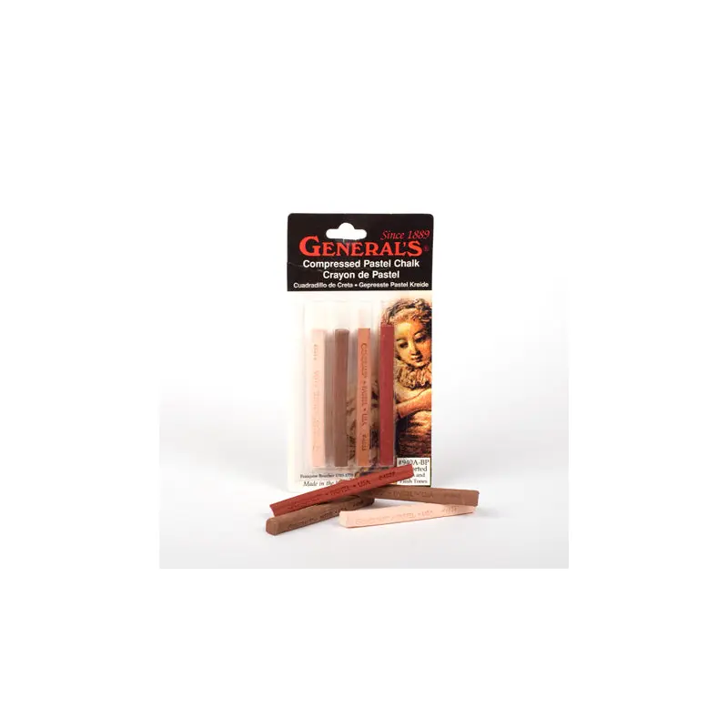 Charcoal assorted earth tones