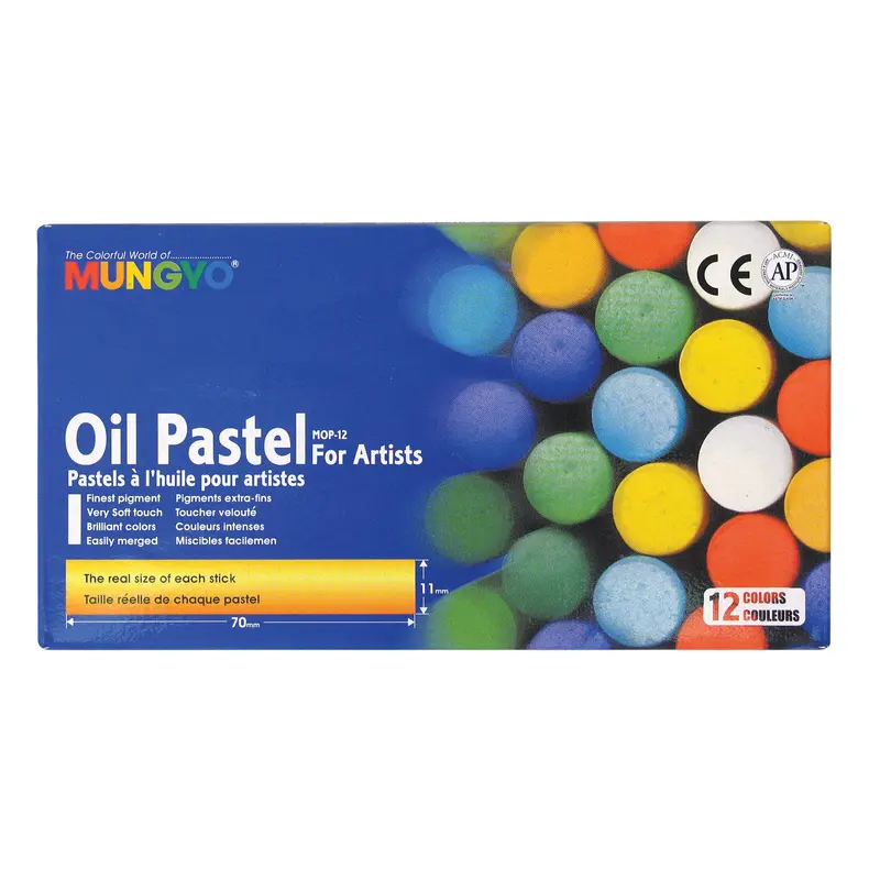 12-Pack Artists' Oil Pastels