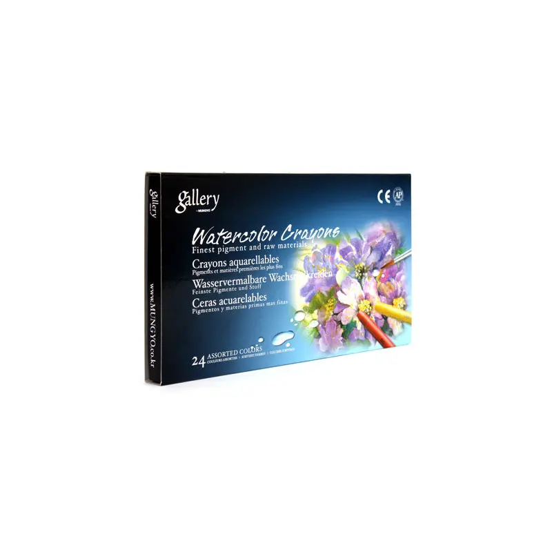 Mungyo 24 Watercolor Chalks Box
