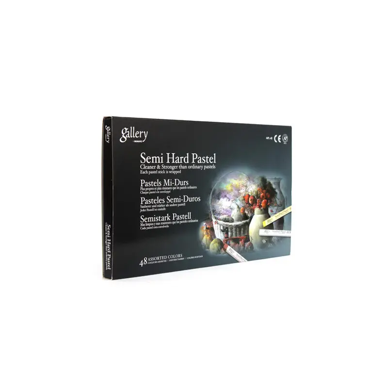 Mungyo Semi-Hard Pastel Box 48 Assorted
