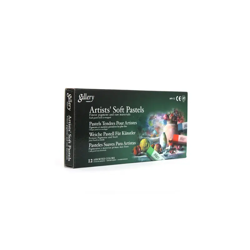 Mungyo soft square artists' pastels - Box of 12
