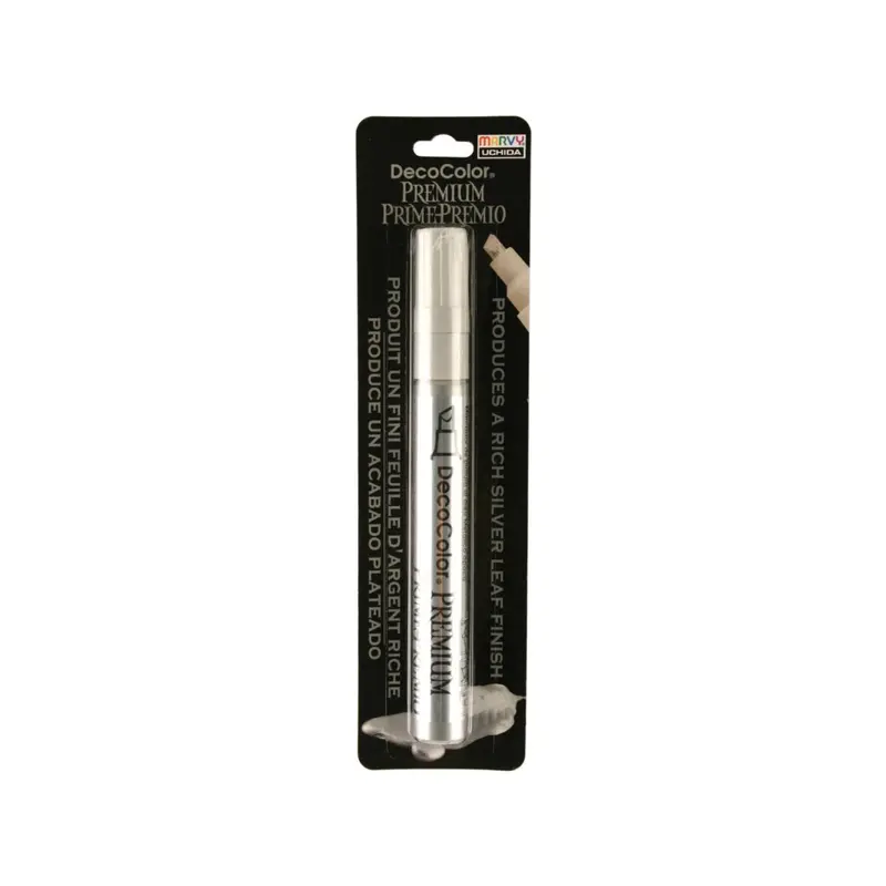 Premium Chisel Paint Marker  Silver