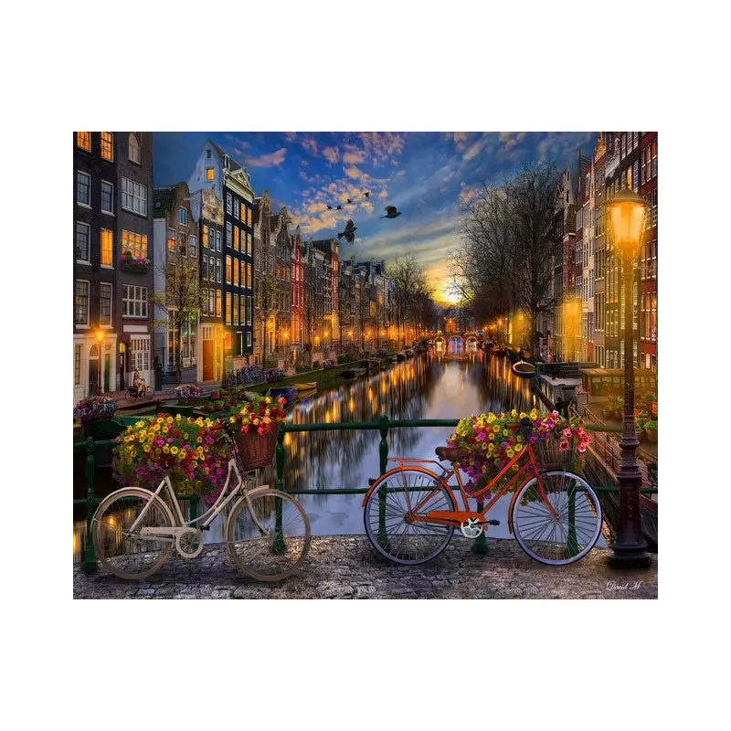 View of Amsterdam canal