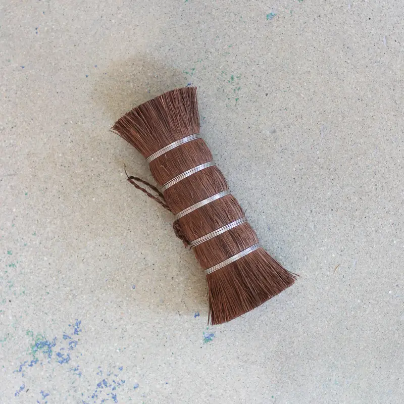 Palm Brush Fiber Scrubber