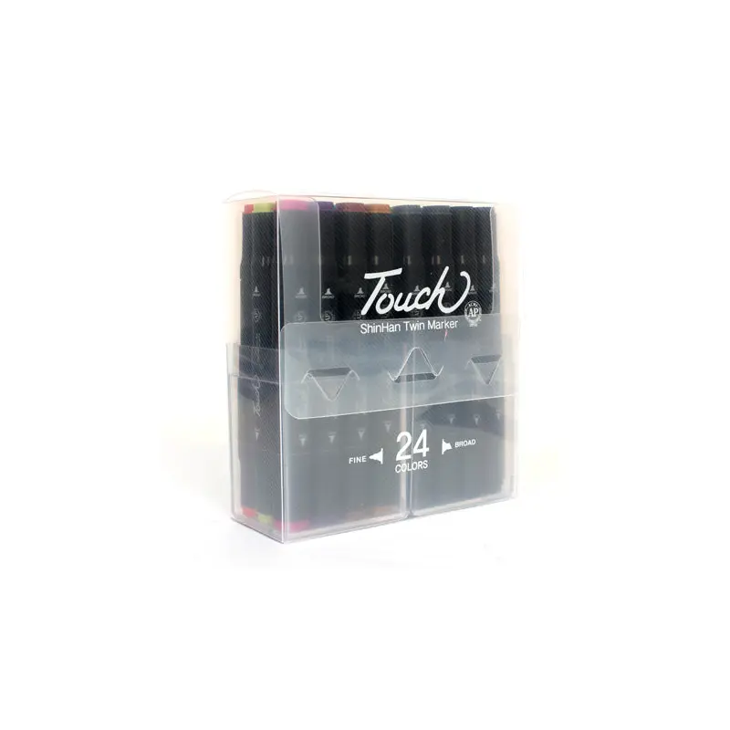 24-Piece Touch Twin Marker Set - Basic Colours