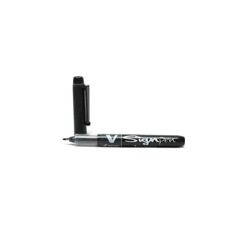 Marker V-Sign pen Black