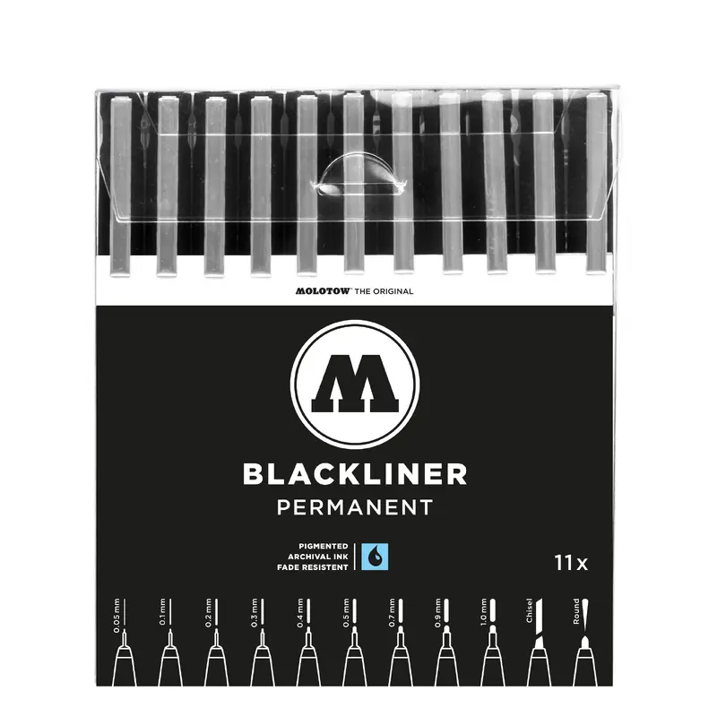 Molotow Blackliner Complete Set