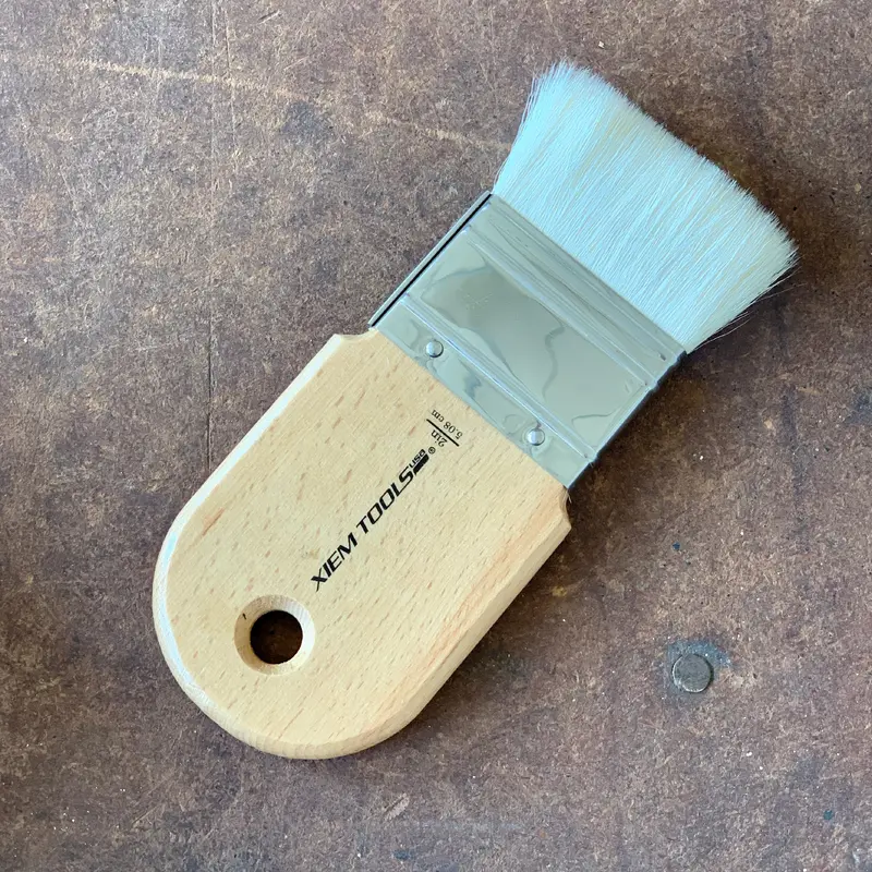 Xiem 2" Short Cut Glaze Brush - Cypress/Los Angeles