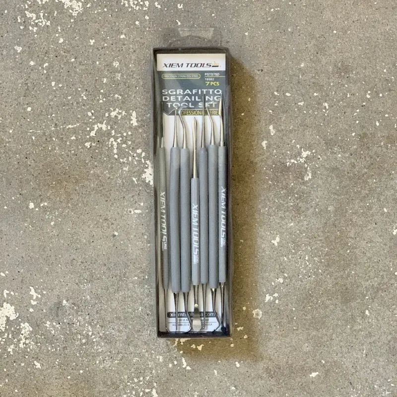 Xiem Double Ended Sgraffito & Detailing Set-Cypress/Los Angeles