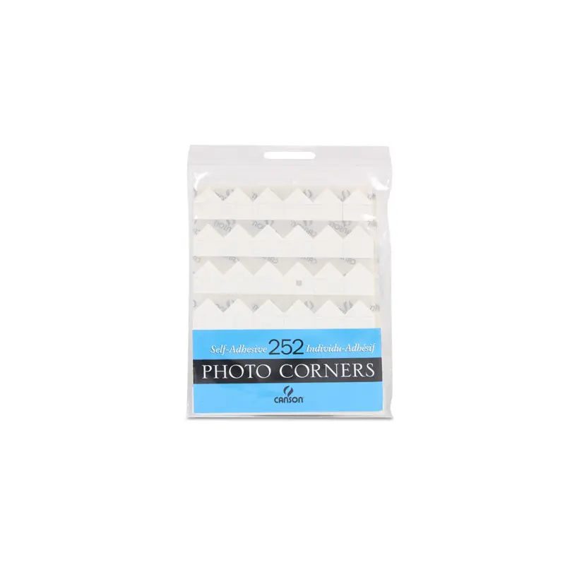 Archival photo corners - white