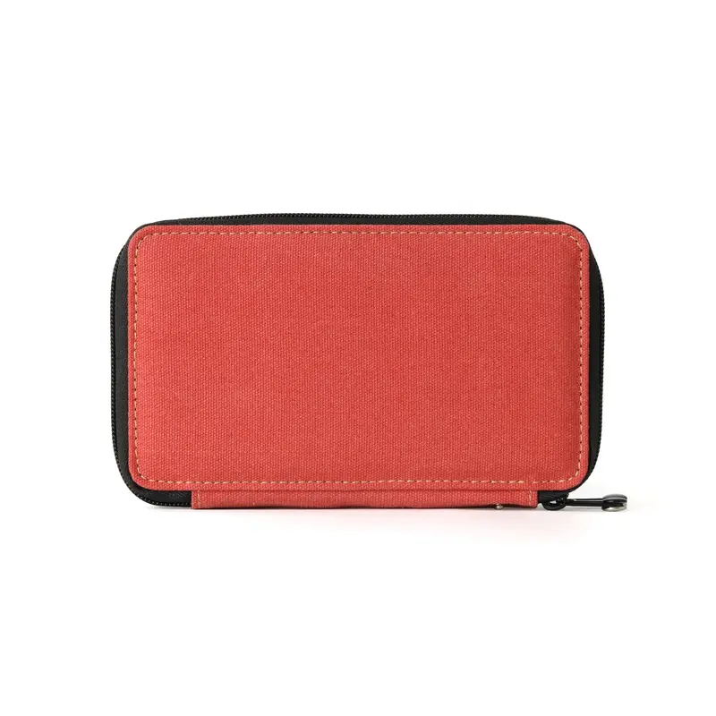 Canvas Pencil Case  Pink