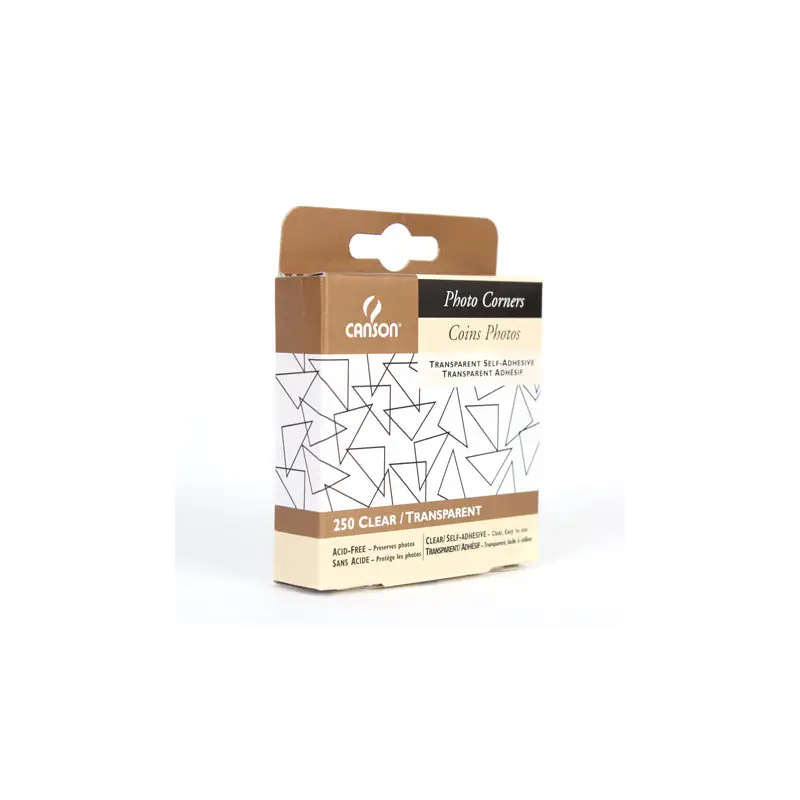 Self Adhesive Transparent Photo Corners