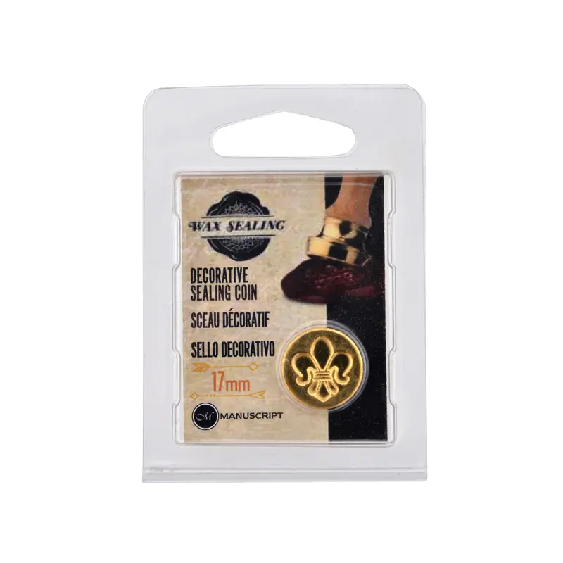 Decorative Sealing Coin Fleur-de-Lis