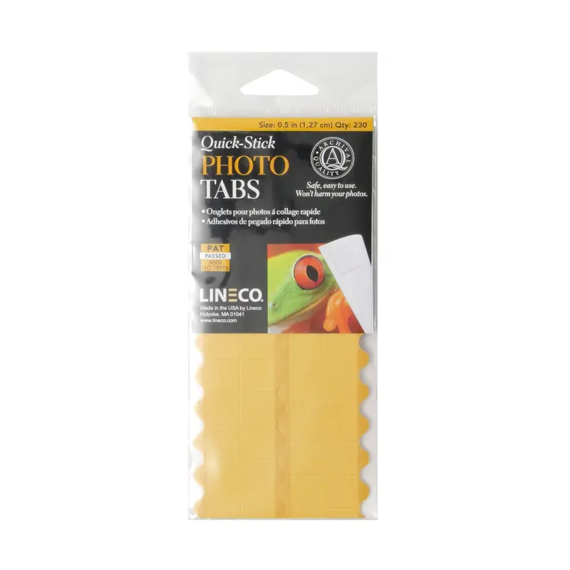 Quick-Stick Photo Tabs