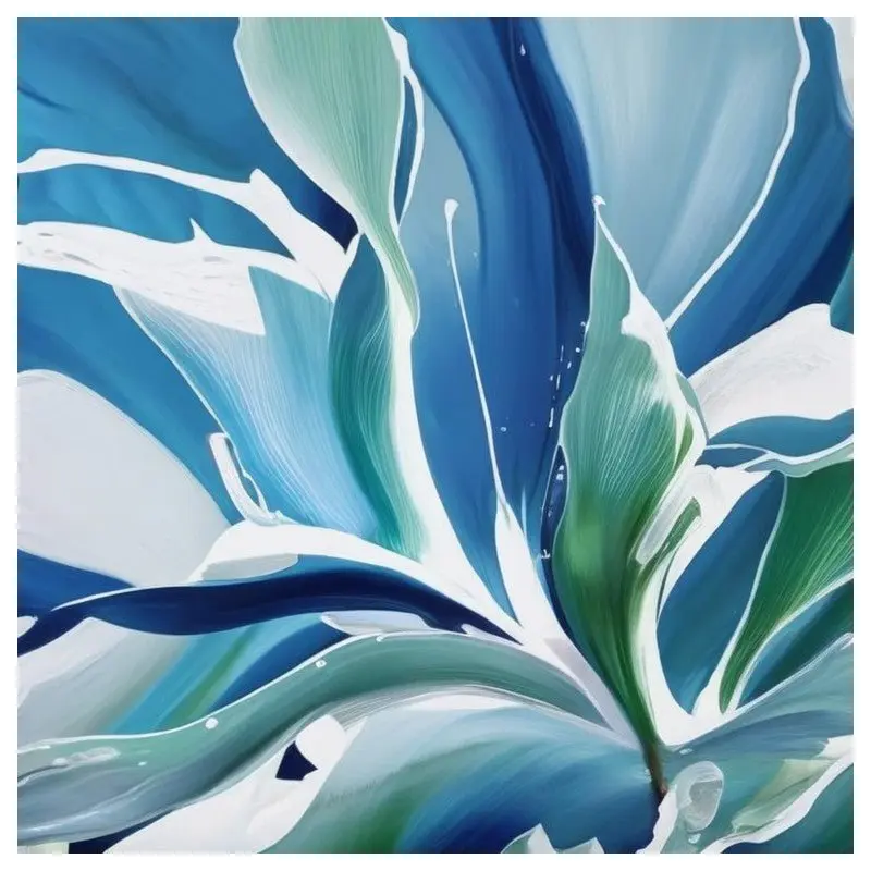 Abstract Shade of Blue and Green