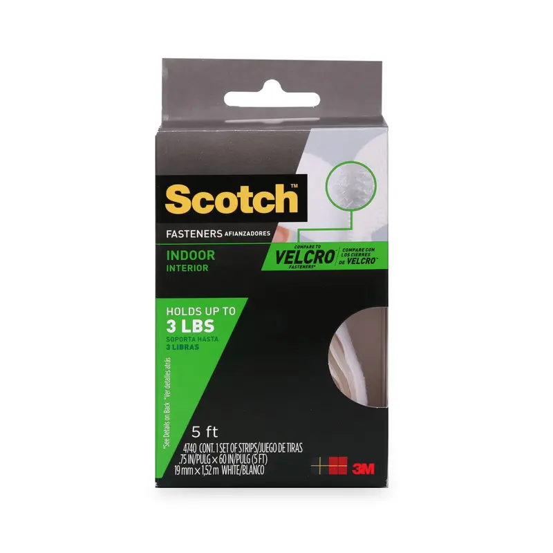 Scotch Indoor Fasteners-White
