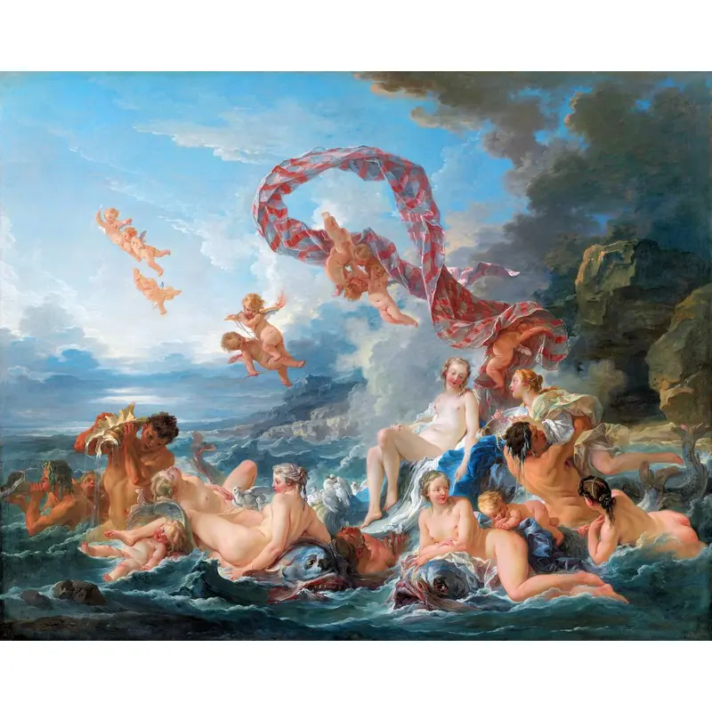 The triumph of Venus - Francois Boucher