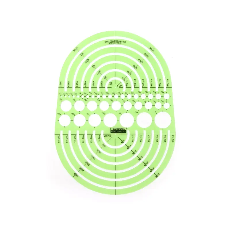 R142 Circle Radius Master Template