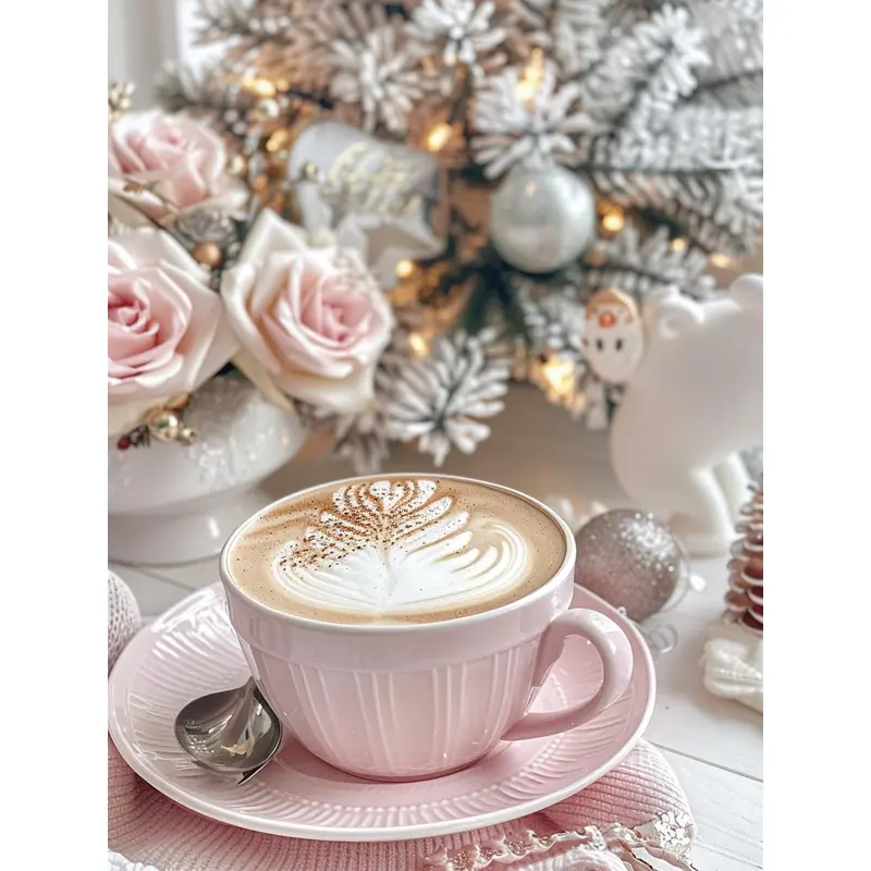 Frosted Elegance Caf