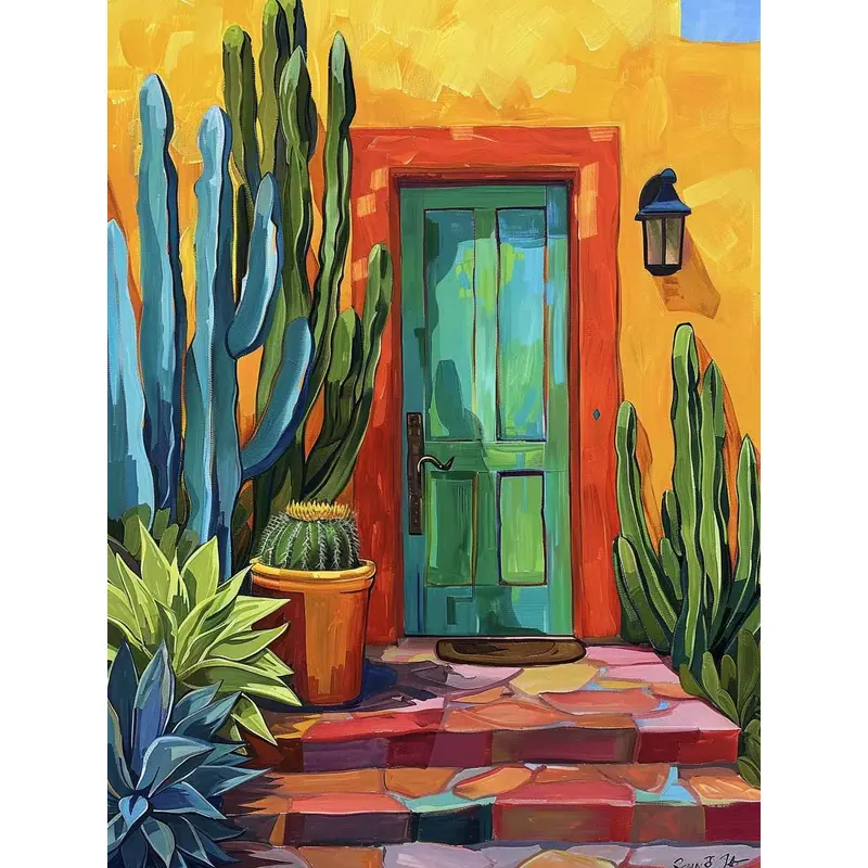Green Door Desert