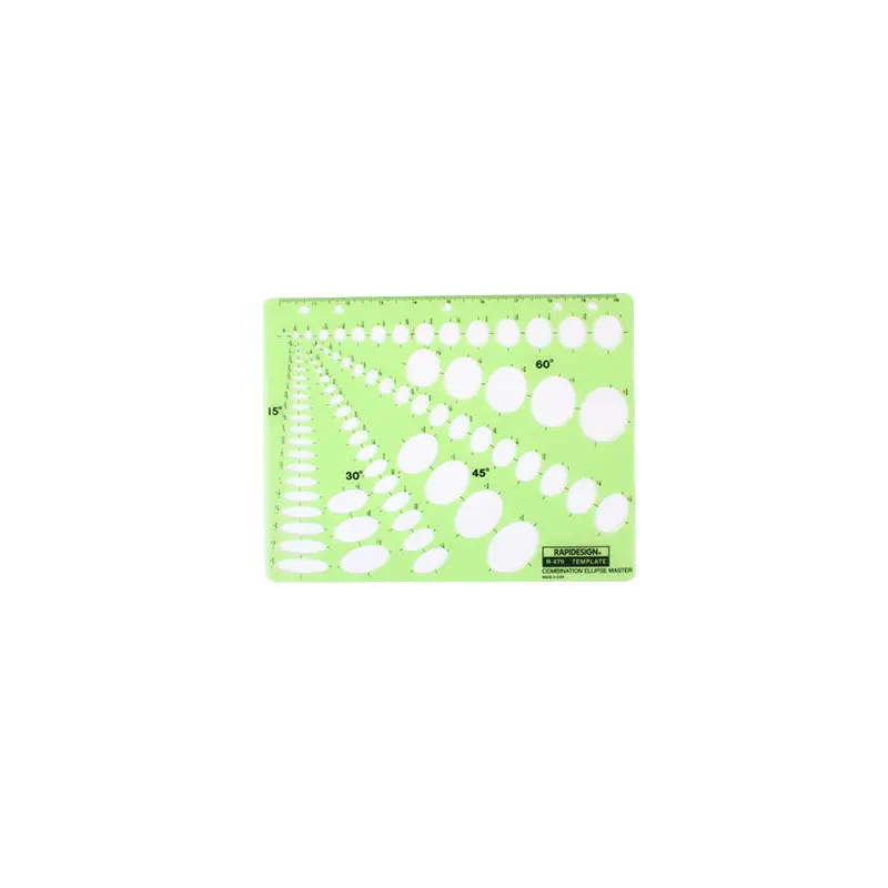 RapiDesign Template - Combination Ellipse Master R479