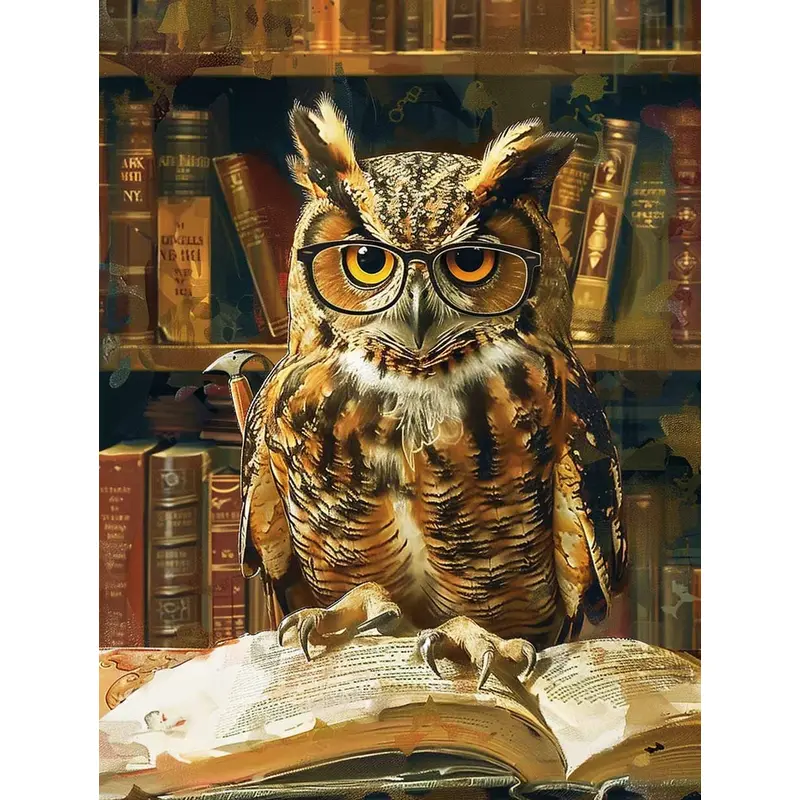 The Librarian Owl