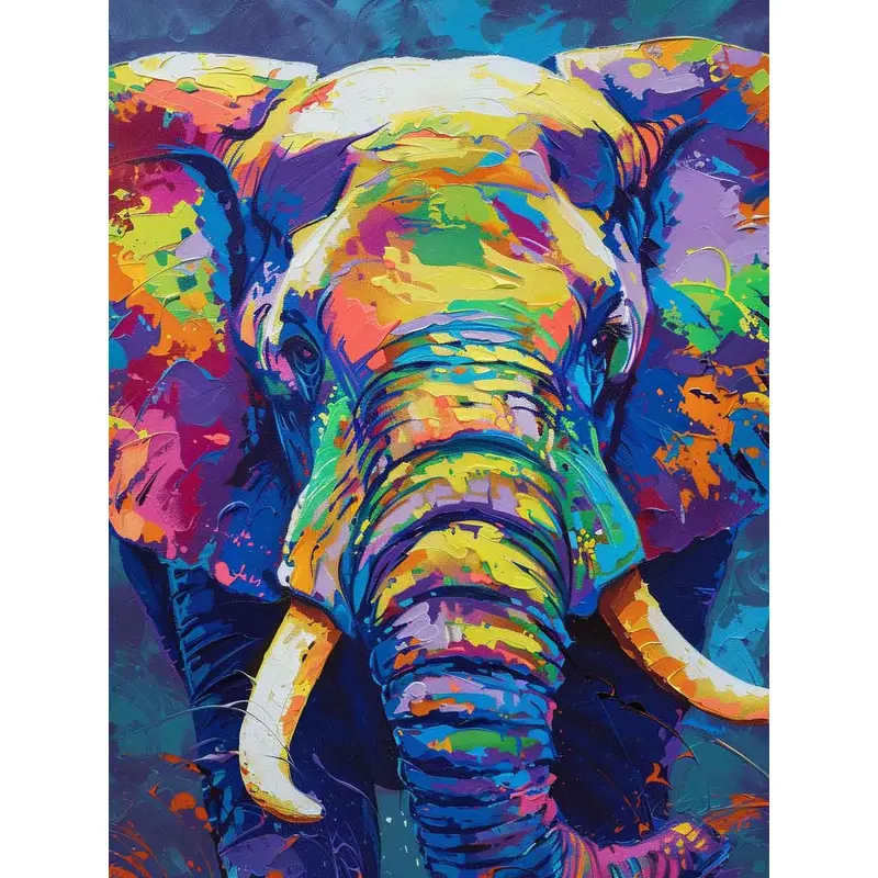 Vibrant Elephant