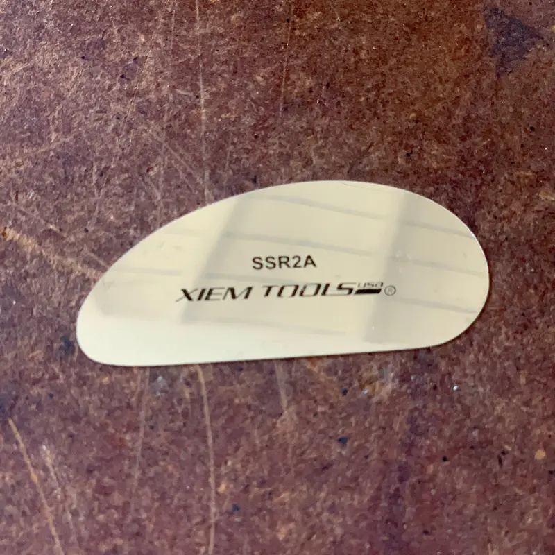 Xiem Stainless Steel Clay Rib SSR2A-Sherman Oaks