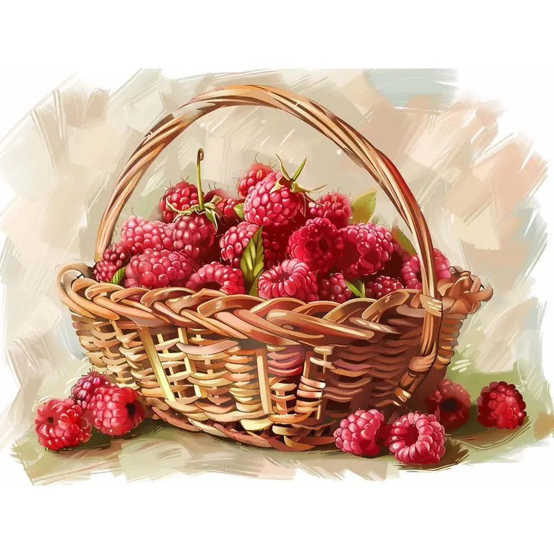Artisan Raspberry Basket
