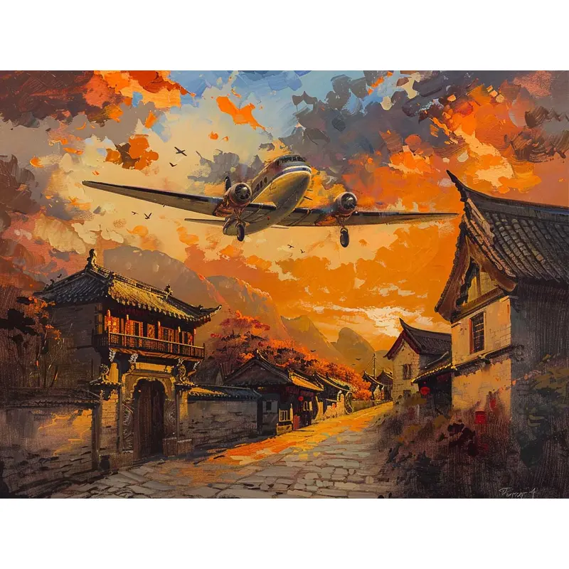 Flight Over Heritage