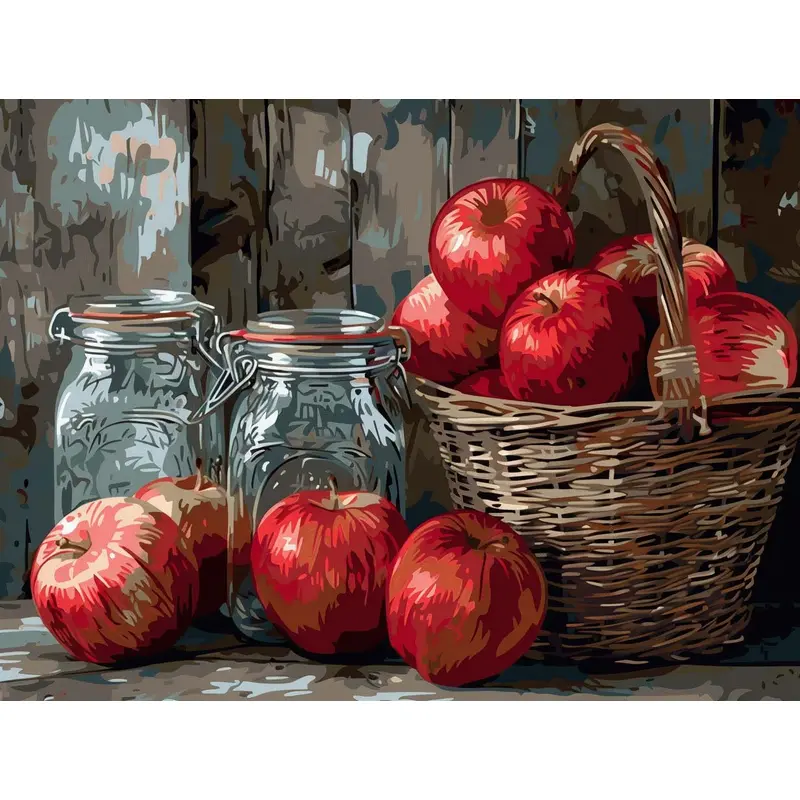 Harvest Apple Basket