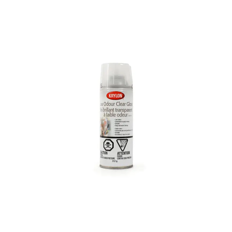 Krylon Latex Aerosol Varnish  Gloss