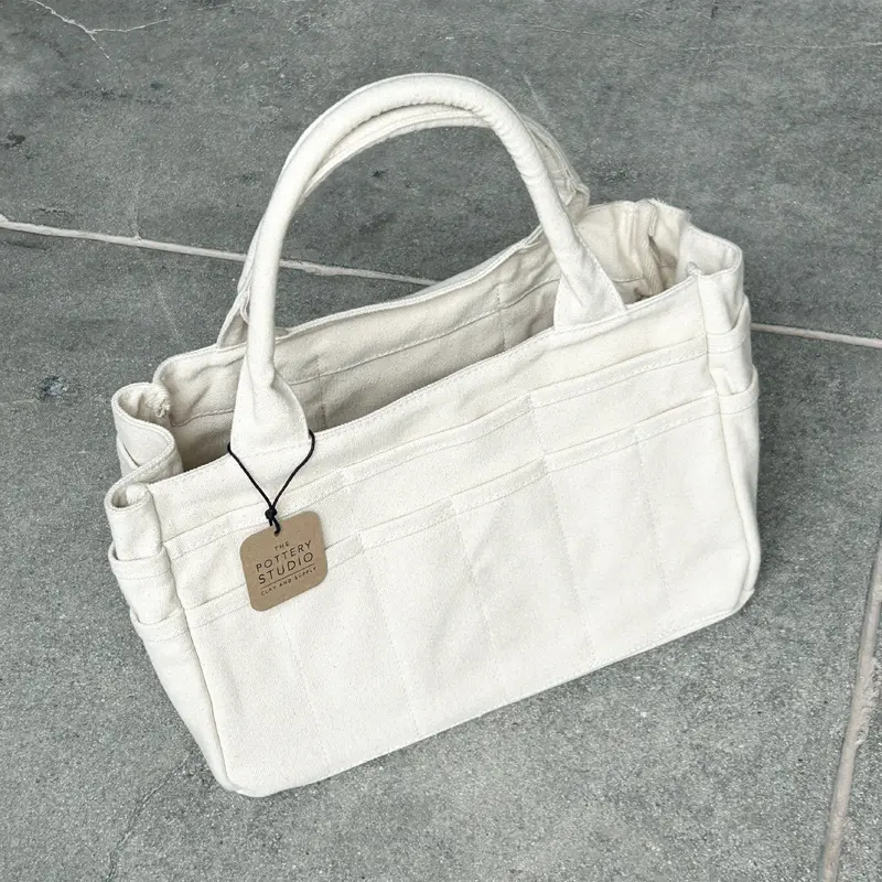 Mid-Weight Potter's Canvas Tool Bag- Culver City
