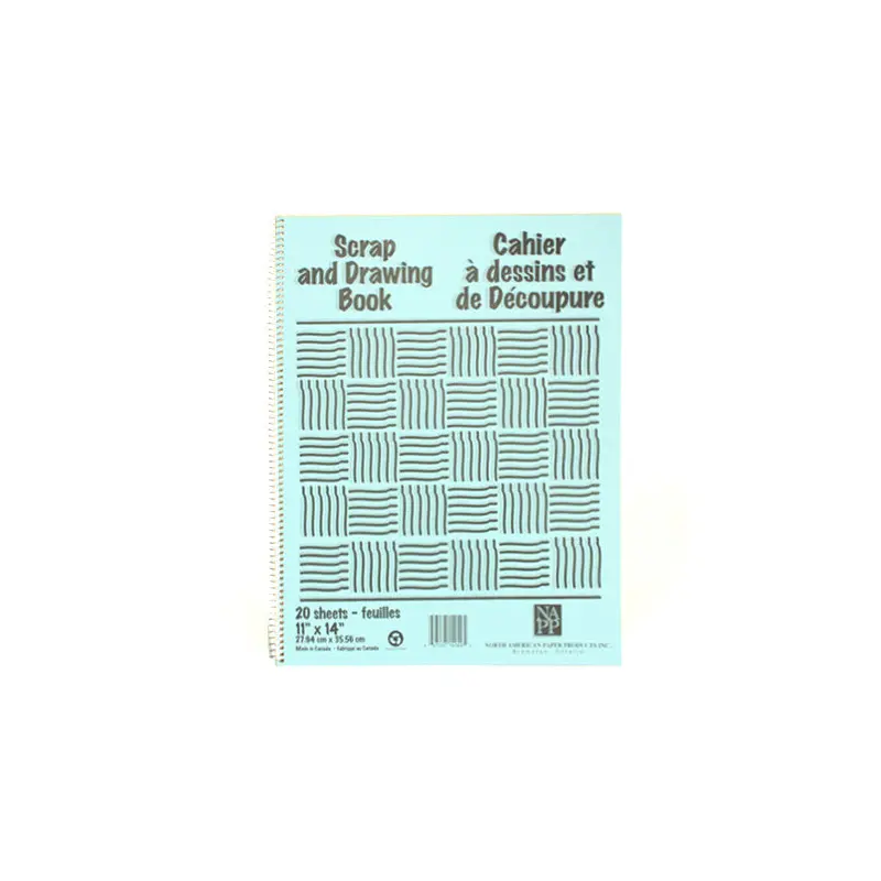 Newsprint Scrap & Drawing Book