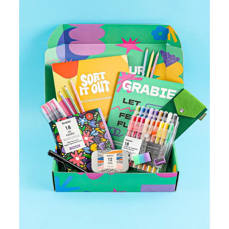 Let Your Feelings Flow Grabie Art Club Box