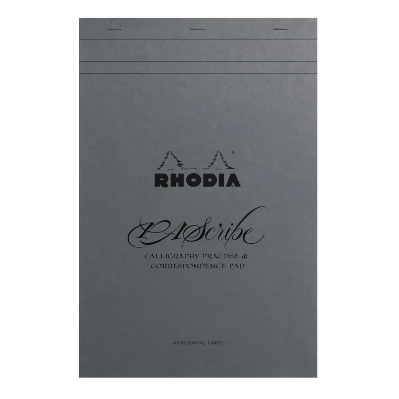 Rhodia Pascribe Calligraphy A4 Grey