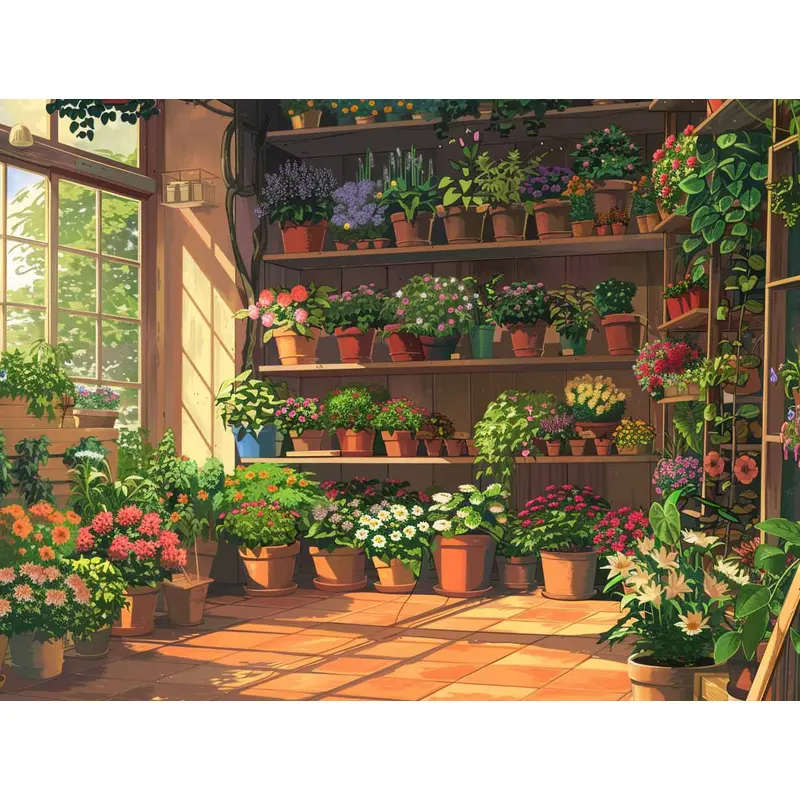 Sunlit Garden Nook