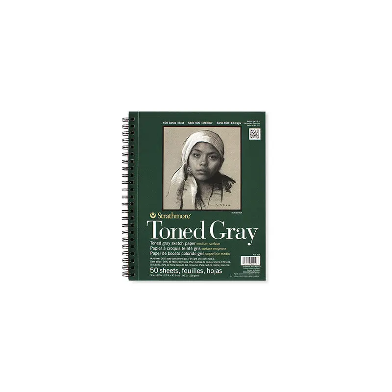 Toned Sketch Pad, Grey