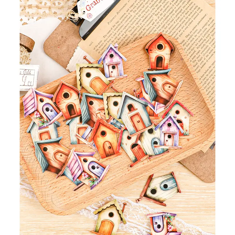 20 Pcs Grabie Exclusive Fairybird House Sticker Set
