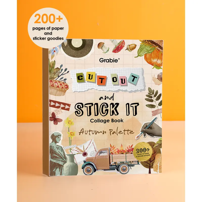 200+ Pages Autumn Palette Collage Activity Book