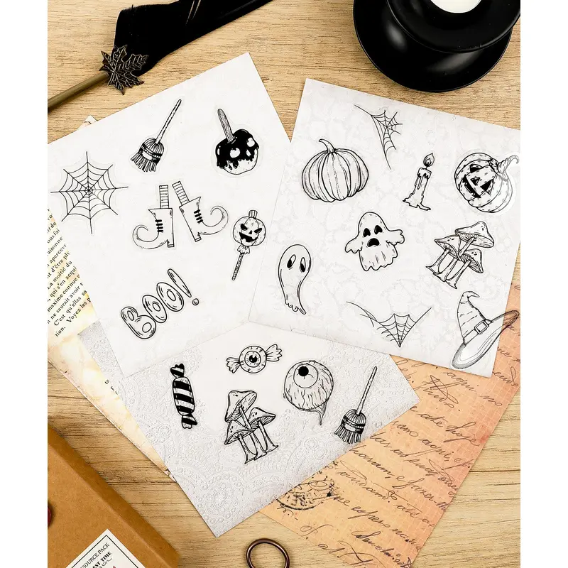 40 Pcs Grabie Exclusive Monster Mash Sticker Set