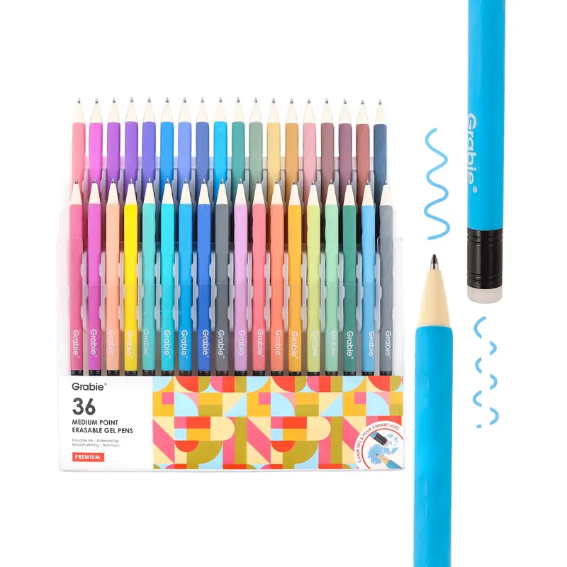 Medium Point Erasable Gel Pen Set Of 36