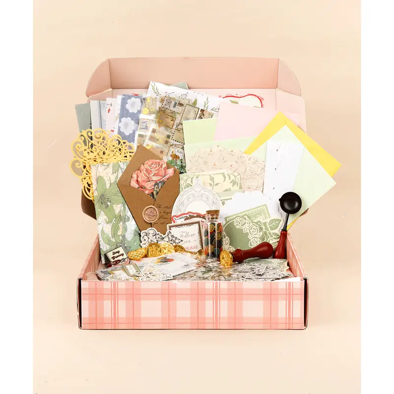 Sending Your Warm Wishes-Themed Grabie Scrapbook Club Box