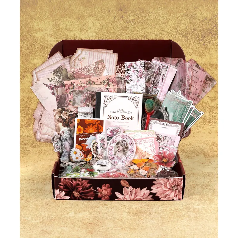 Vintage Reverie-Themed Grabie Scrapbook Club Box