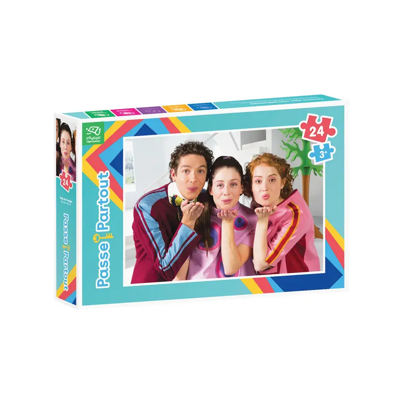 24-Piece Puzzle - Passe-Partout, Kiss