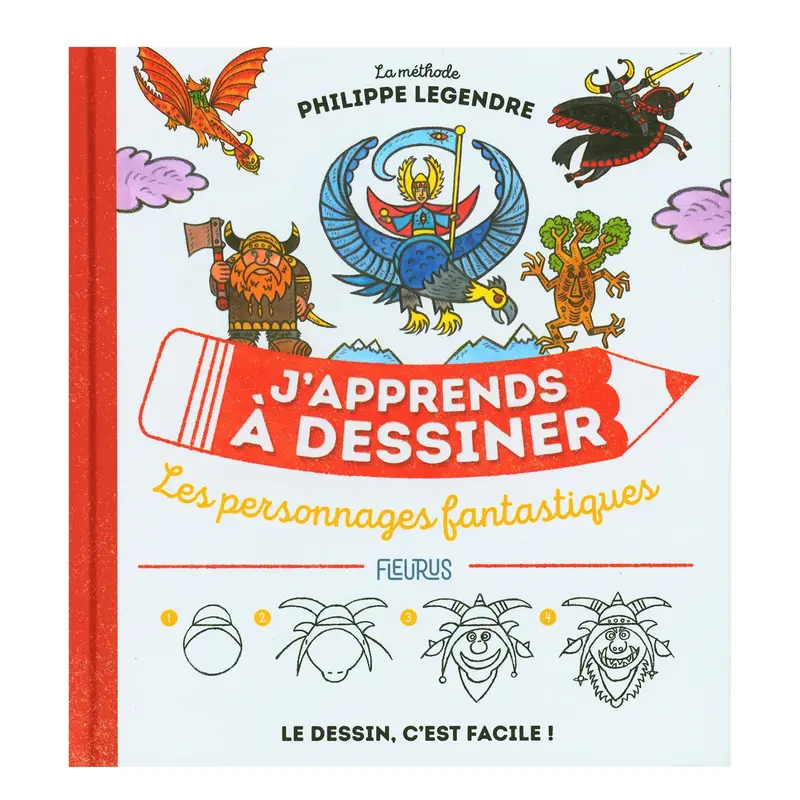 J'apprends  dessiner : Les personnages fantastiques - French Ed.