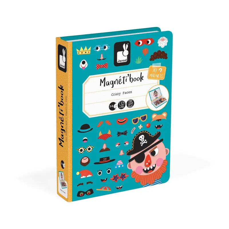 Magnti'book: Crazy Faces